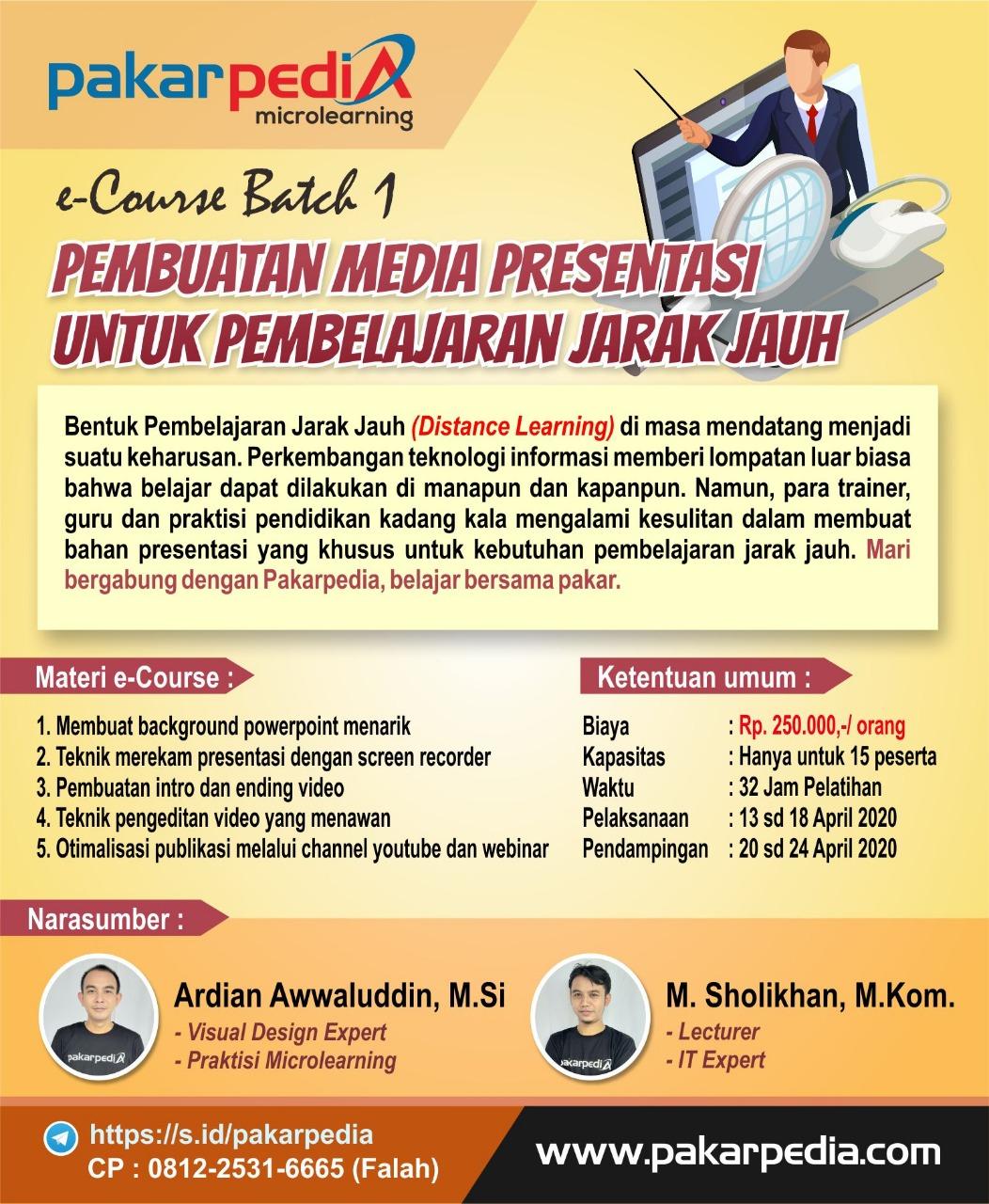 Persiapkan diri dalam Pelatihan Jarak Jauh (DJJ), WI BDK Makassar ikuti e-Course Pembuatan Media DJJ